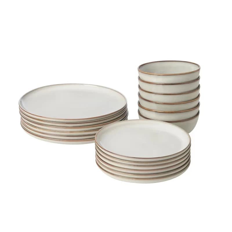 ایکیا سرویس غذاخوری 18 پارچه 6 نفره ایکیا مدل GLADELIG