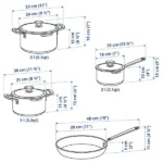 سرویس پخت و پز 7 پارچه ایکیا مدل HEMKOMST - Image 12