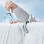 گیره لباس ایکیا مدل SLIBB بسته 2 عددی رنگ:  آبی آسمانی - Image 4