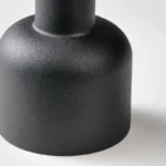 جاشمعی ایکیا مدل STRÅLA کد 705.824.48 به همراه شمع ال ای دی رنگ: مشکی مات - Image 3
