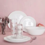 لیوان ایکیا مدل رکو AN4 بسته 6 عددی شیشه رنگ: بی رنگ شفاف - Image 5