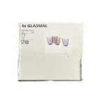 لیوان ایکیا مدل GLASMAL بسته 4 عددی رنگ: ارغوانی - Image 6