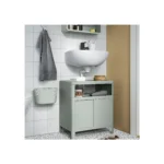 سطل زباله کابینتی ایکیا مدل KINNASJÖ کد00591856 گنجایش 4 لیتر رنگ: سبز شفاف - Image 4
